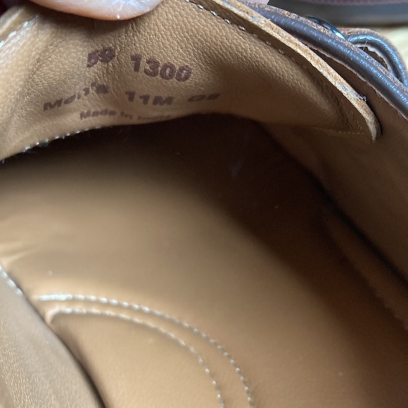 Johnston and Murphy Mens brown leather slip on - Picture 6 of 7